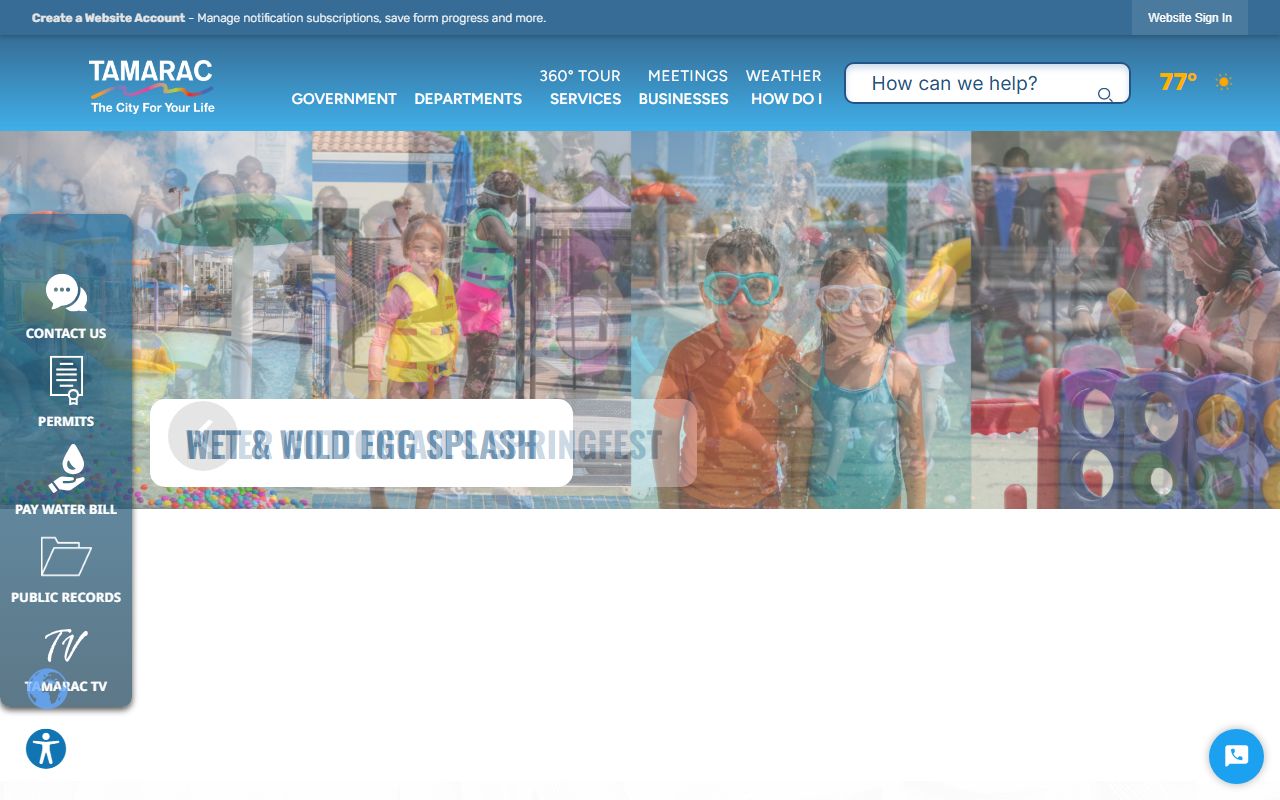 Tamarac city website obituary death records resources