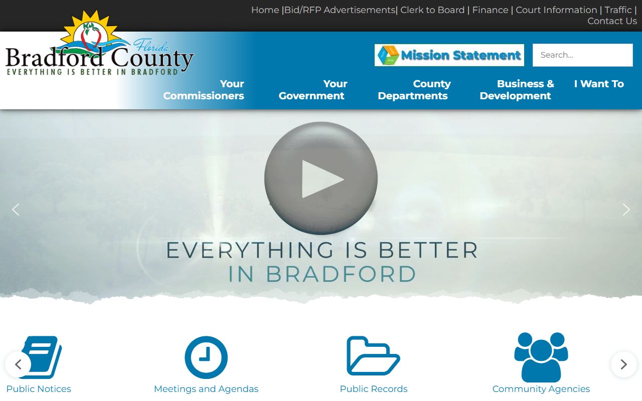 Bradford County obituary death records government website