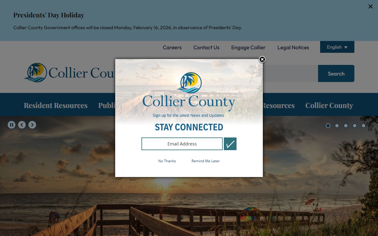 Collier County obituary death records government website