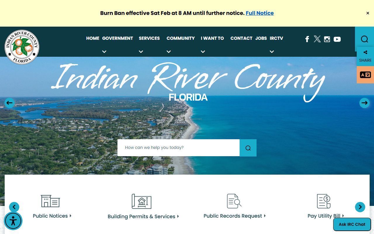 Indian River County obituary death records government website