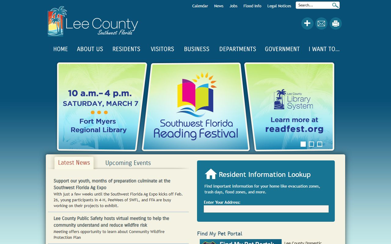 Lee County obituary death records government website