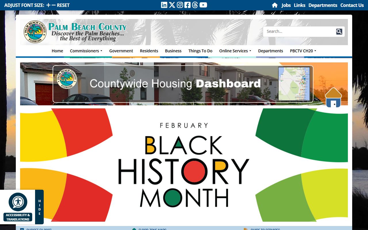 Palm Beach County obituary death records government website