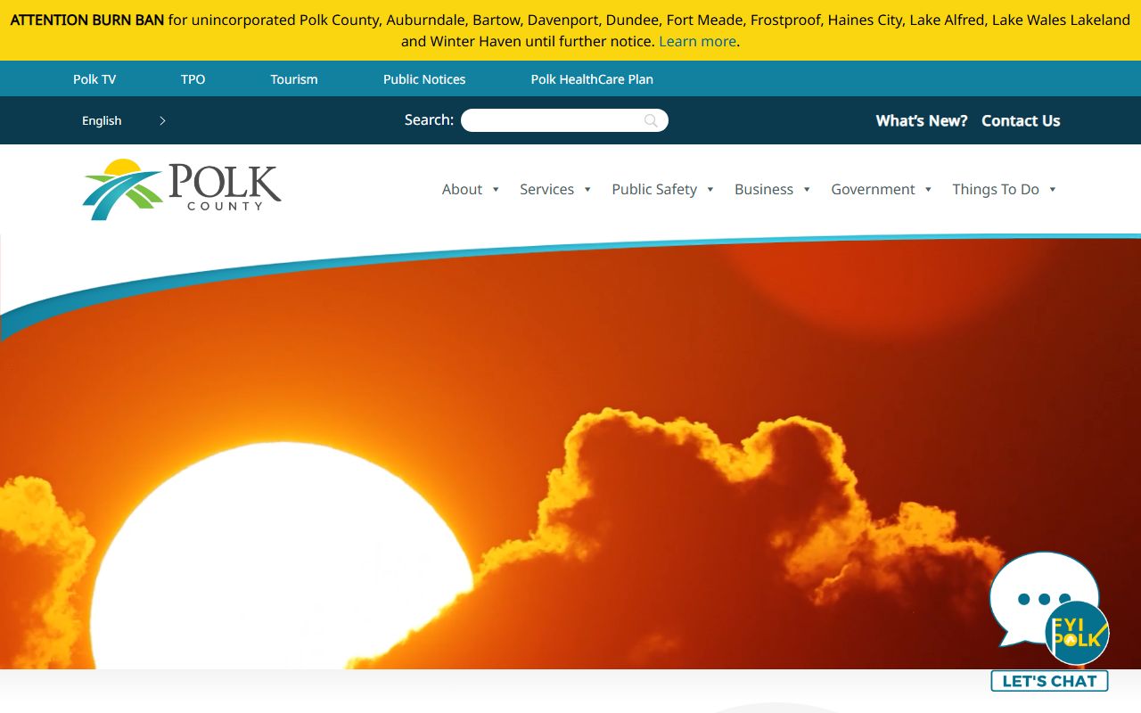 Polk County obituary death records government website